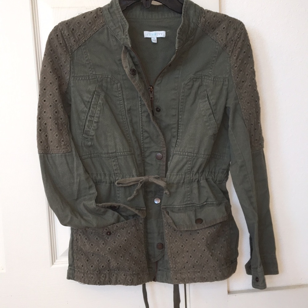 Army green jacket